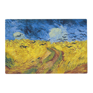 Vincent van Gogh - Wheatfield with Crows Placemat