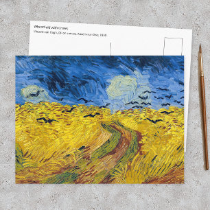 Vincent van Gogh - Wheatfield with Crows Postcard