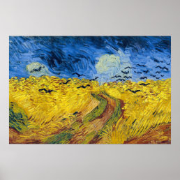 Vincent van Gogh - Wheatfield with Crows Poster