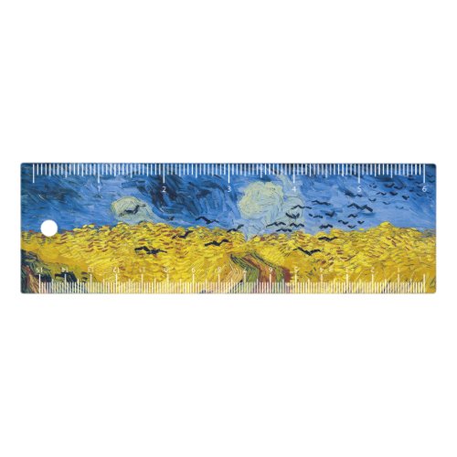 Vincent van Gogh _ Wheatfield with Crows Ruler