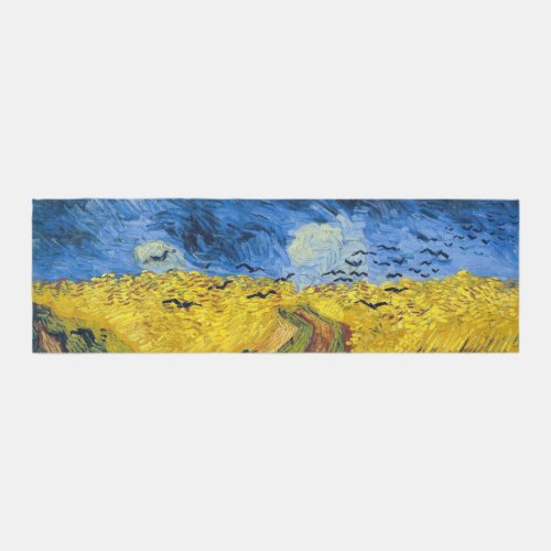 Vincent van Gogh _ Wheatfield with Crows Runner