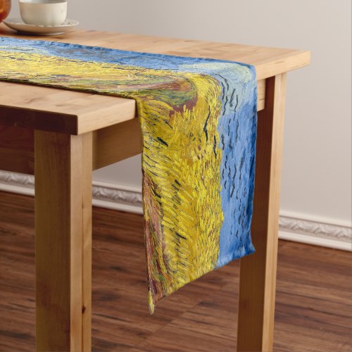 Vincent van Gogh _ Wheatfield with Crows Short Table Runner