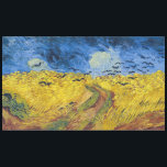 Vincent van Gogh - Wheatfield with Crows Tablecloth<br><div class="desc">Wheatfield with Crows / Champ de ble aux corbeaux - Vincent van Gogh,  1890 in Auvers-sur-Oise</div>