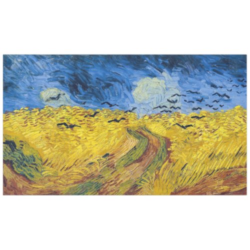 Vincent van Gogh _ Wheatfield with Crows Tablecloth