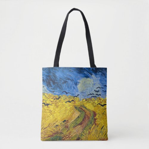 Vincent van Gogh _ Wheatfield with Crows Tote Bag