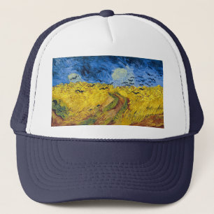 Vincent van Gogh - Wheatfield with Crows Trucker Hat