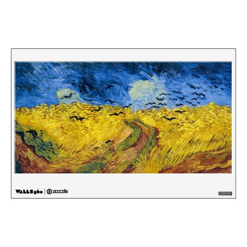 Vincent van Gogh _ Wheatfield with Crows Wall Decal