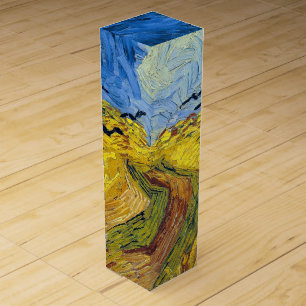 Vincent van Gogh - Wheatfield with Crows Wine Box
