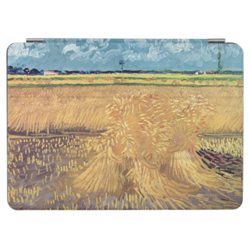 Vincent van Gogh  Wheatfield with Sheaves 1888 iPad Air Cover