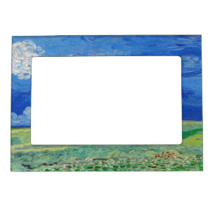 Vincent van Gogh - Wheatfields under Thunderclouds Magnetic Frame