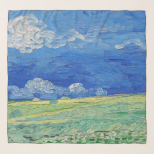 Vincent van Gogh - Wheatfields under Thunderclouds Scarf