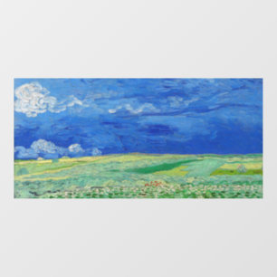 Vincent van Gogh - Wheatfields under Thunderclouds Wall Decal