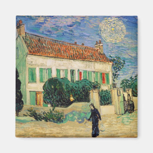 Vincent van Gogh   White House at Night, 1890 Magnet