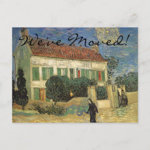Vincent van Gogh - White House at Night Announcement Postcard