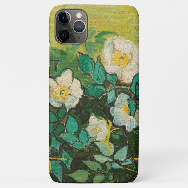 Vincent Van Gogh Wild Roses Fine Art Case-Mate iPhone Case (Back)