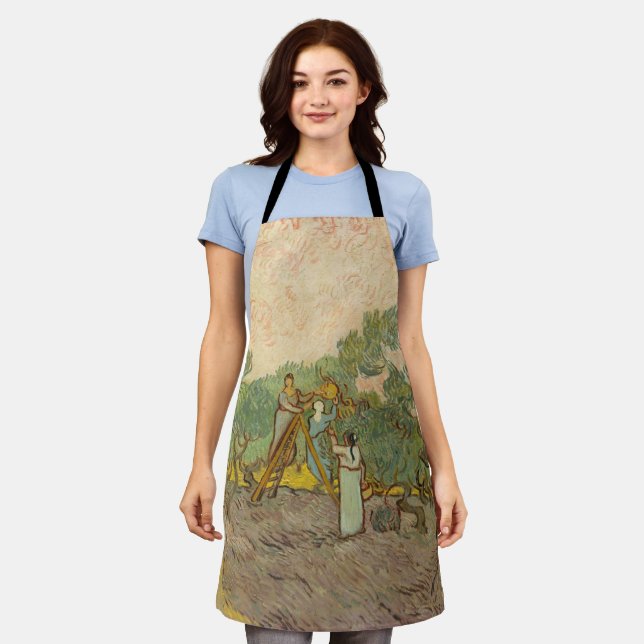 Vincent van Gogh - Women Picking Olives Apron (Worn)