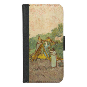 Vincent van Gogh - Women Picking Olives iPhone 8/7 Wallet Case