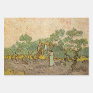 Vincent van Gogh - Women Picking Olives Wrapping Paper Sheets