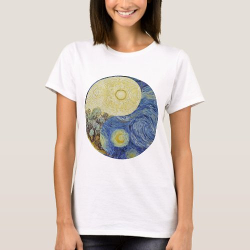 Vincent van Gogh Yin Yang T_Shirt