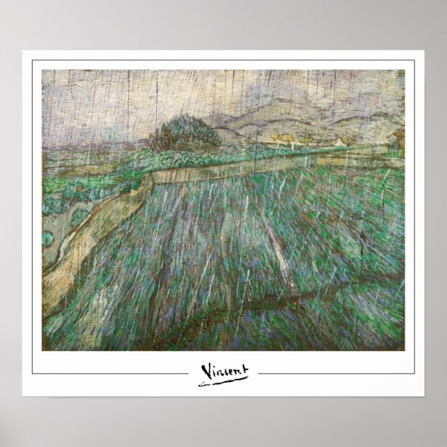 Vincent Van Gogh Zedign Art Poster #10 (Front)