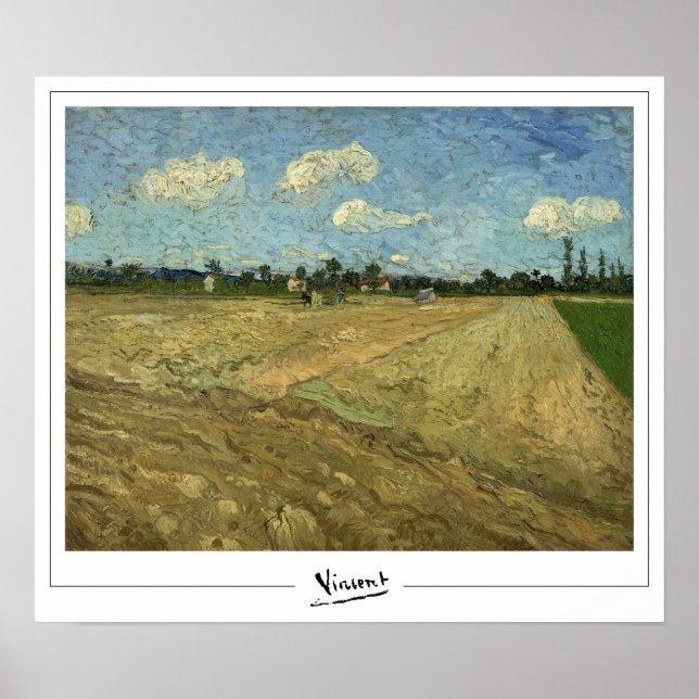 Vincent Van Gogh Zedign Art Poster #16-2 (Front)