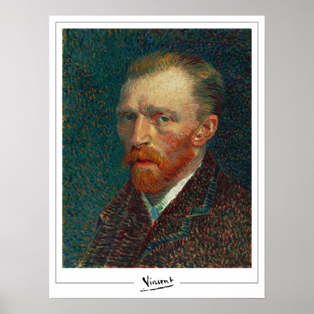 Vincent Van Gogh Zedign Art Poster #21-2 (Front)