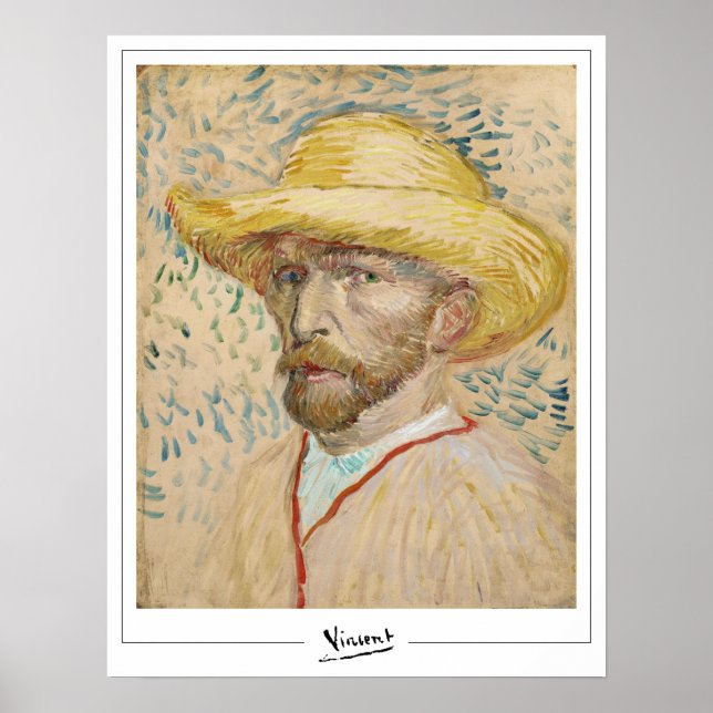 Vincent Van Gogh Zedign Art Poster #22-3 (Front)