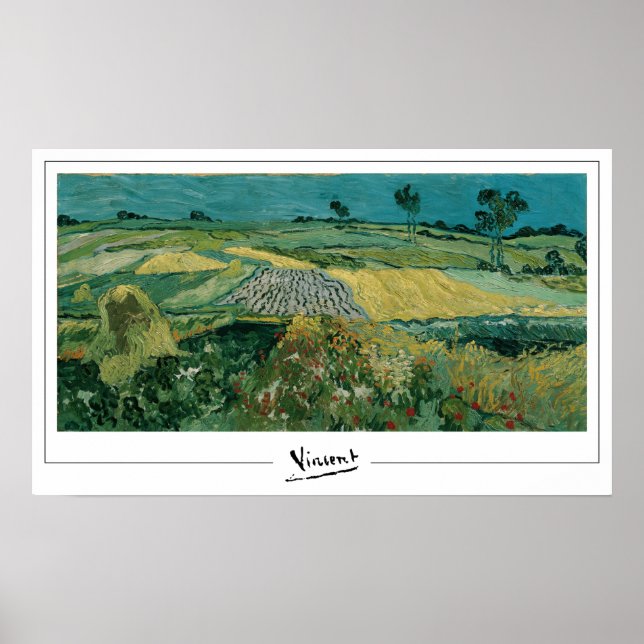 Vincent Van Gogh Zedign Art Poster #25-3 (Front)