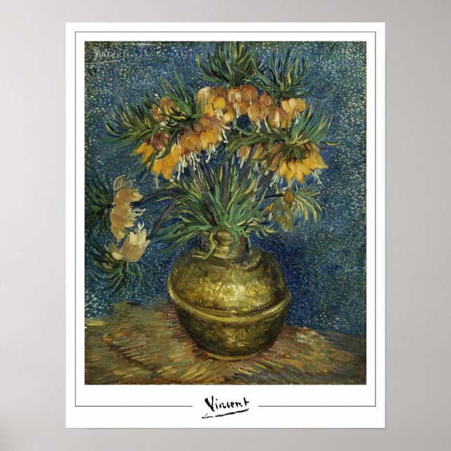 Vincent Van Gogh Zedign Art Poster #2-3 (Front)