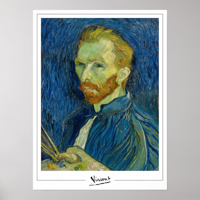 Vincent Van Gogh Zedign Art Poster #33 (Front)