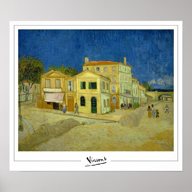 Vincent Van Gogh Zedign Art Poster #34-3 (Front)
