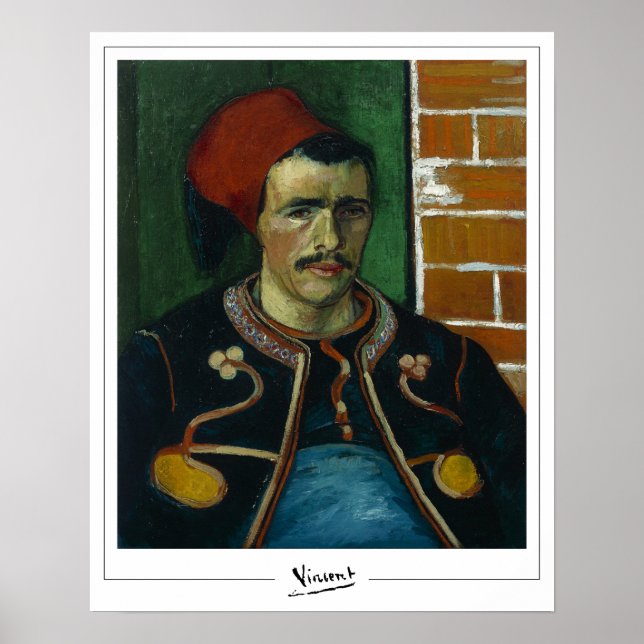 Vincent Van Gogh Zedign Art Poster #40-3 (Front)