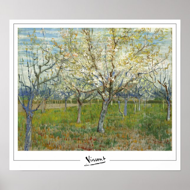 Vincent Van Gogh Zedign Art Poster #44-2 (Front)