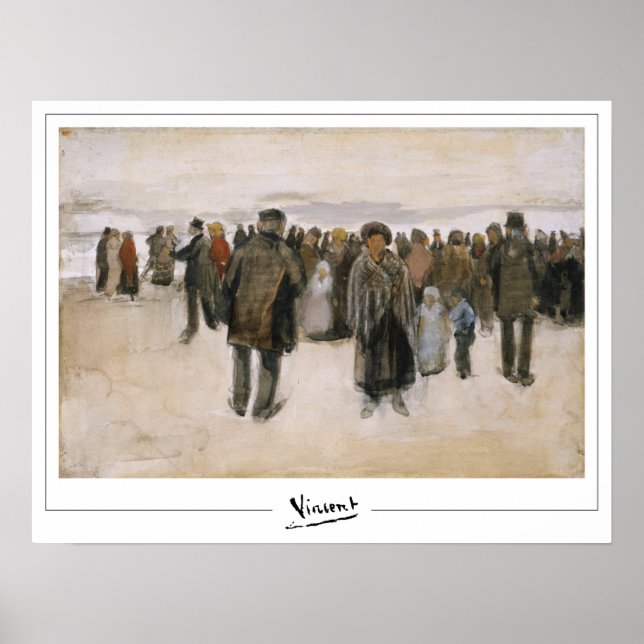 Vincent Van Gogh Zedign Art Poster #450-3 (Front)