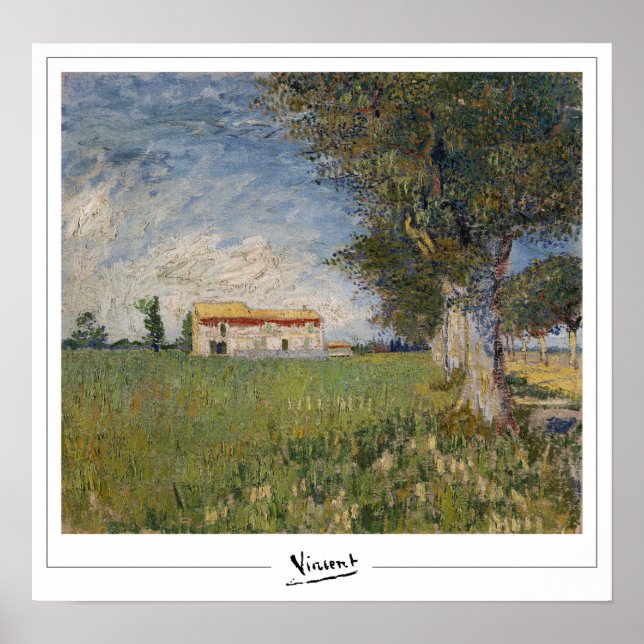 Vincent Van Gogh Zedign Art Poster #47-3 (Front)