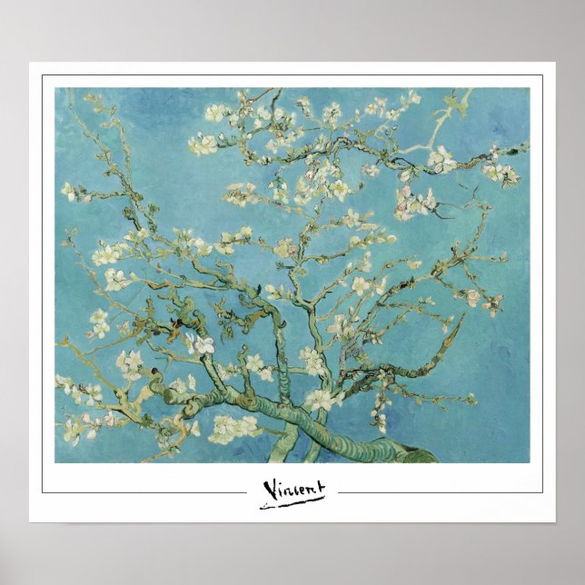 Vincent Van Gogh Zedign Art Poster #48 (Front)