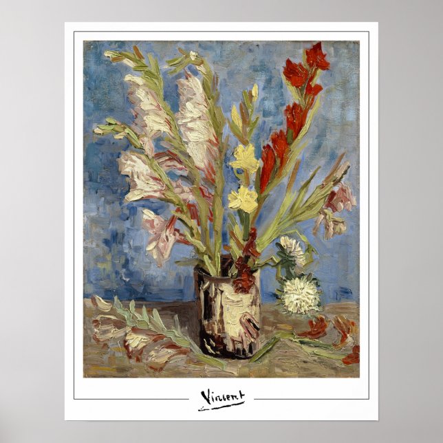 Vincent Van Gogh Zedign Art Poster #48-2 (Front)