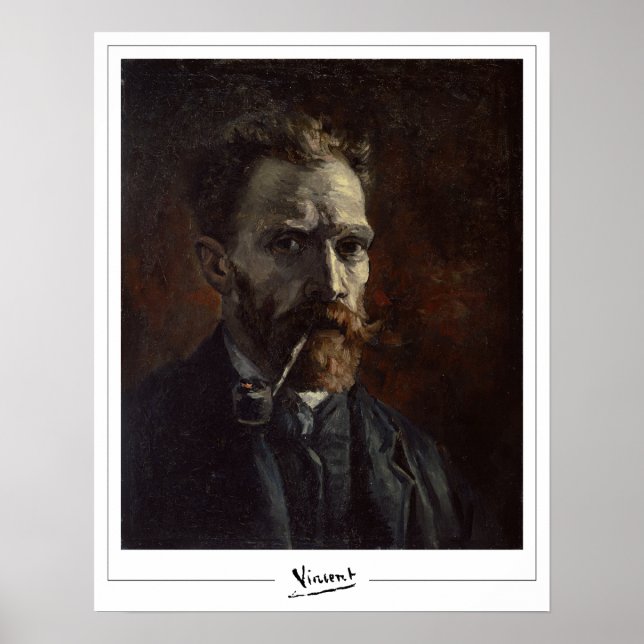 Vincent Van Gogh Zedign Art Poster #51-3 (Front)