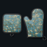 Vincent van Gogh's Almond blossom (1890) Oven Mitt & Pot Holder Set<br><div class="desc">An awesome vintage Vincent van Gogh's Almond blossom (1890) Oven Mitt & Pot Holder Set. Stand apart from the crowd with this unique one of a kind design.</div>