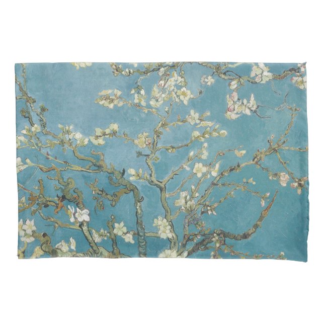 Vincent van Gogh's Almond blossom (1890) Pillow Case (Front)