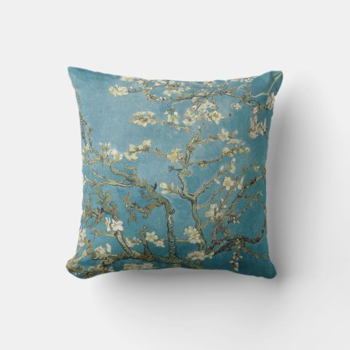 Vincent van Goghs Almond blossom 1890 Throw Pillow
