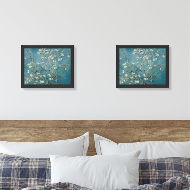 Vincent van Gogh's Almond blossom (1890) Wall Art Sets (Bedroom)
