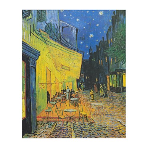 Vincent van Goghs Caf Terrace at Night Acrylic Print