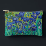Vincent Van Gogh's Irises Accessory Pouch<br><div class="desc">Vincent Van Gogh's Irises (1889).</div>
