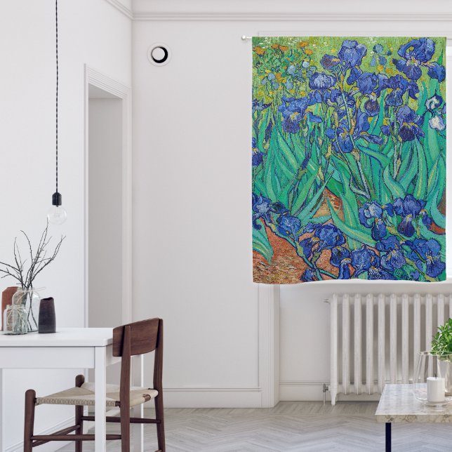 Vincent Van Gogh's Irises Blackout Curtains (Living Room)