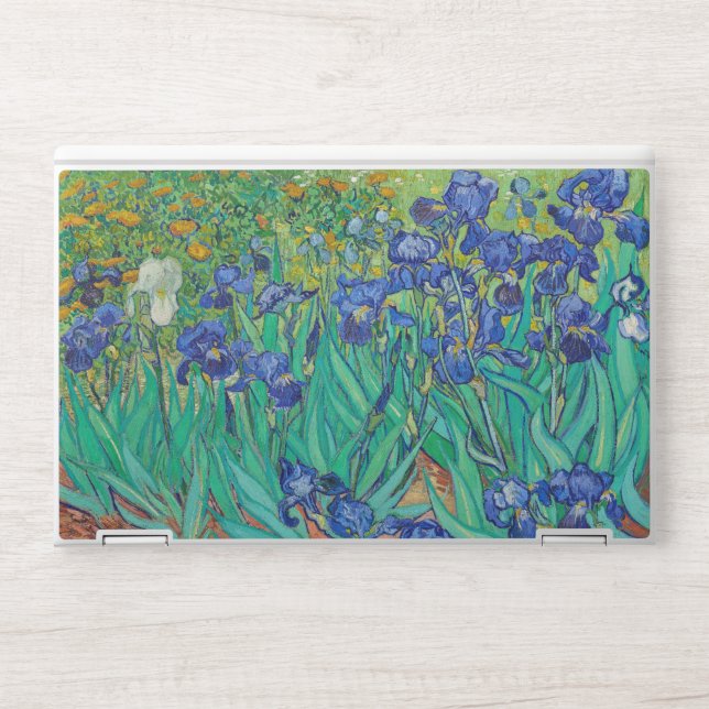 Vincent Van Gogh's Irises HP Laptop Skin (Front)