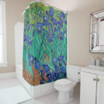 Vincent Van Gogh's Irises Shower Curtain<br><div class="desc">Vincent Van Gogh's Irises (1889).</div>