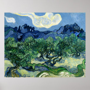 Vincent van Gogh's Olive Trees Poster