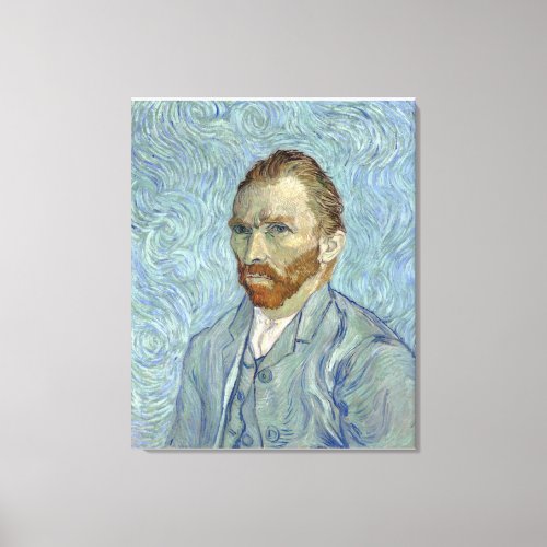 Vincent van Goghs Self_portrait Canvas Print