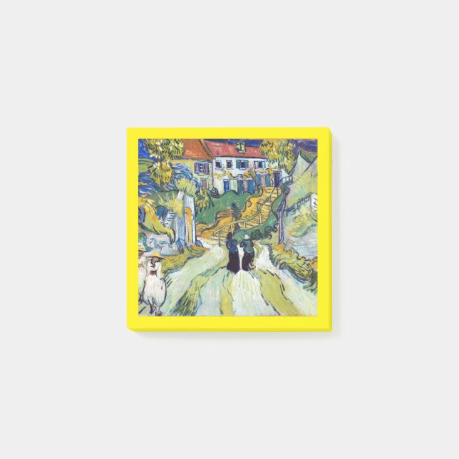 Vincent van Gogh's Stairway at Auvers (1890 Post-it Notes (Front)